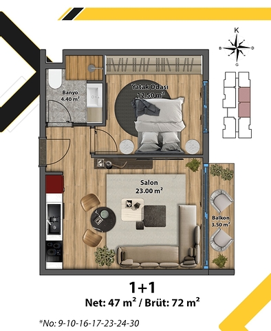 Инвестиционный проект в районе Алтынташ - Анталия