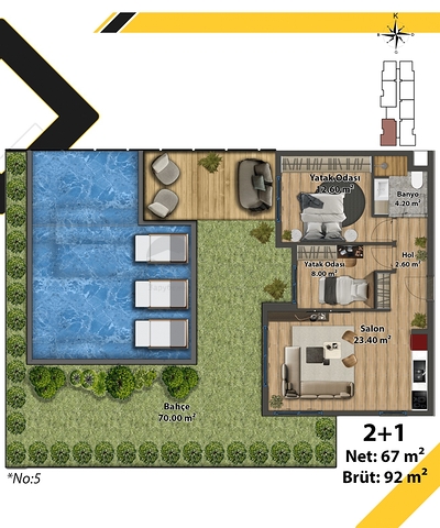Инвестиционный проект в районе Алтынташ - Анталия