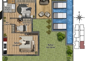 Инвестиционный проект в районе Алтынташ - Анталия