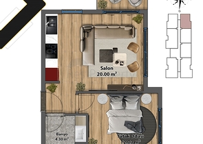 Инвестиционный проект в районе Алтынташ - Анталия