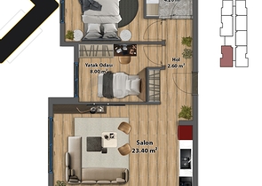 Инвестиционный проект в районе Алтынташ - Анталия