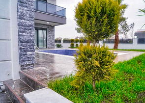 Вилла планировки 4+1 в районе Дошемеалты - Анталия 