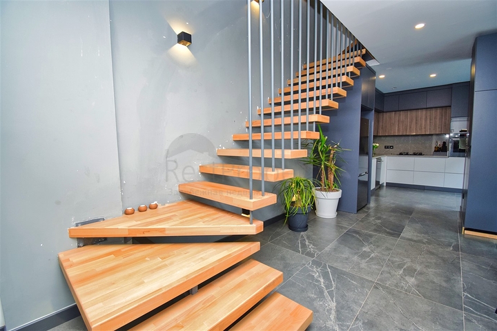 Вилла планировки 4+1 в районе Эрменек - Анталия