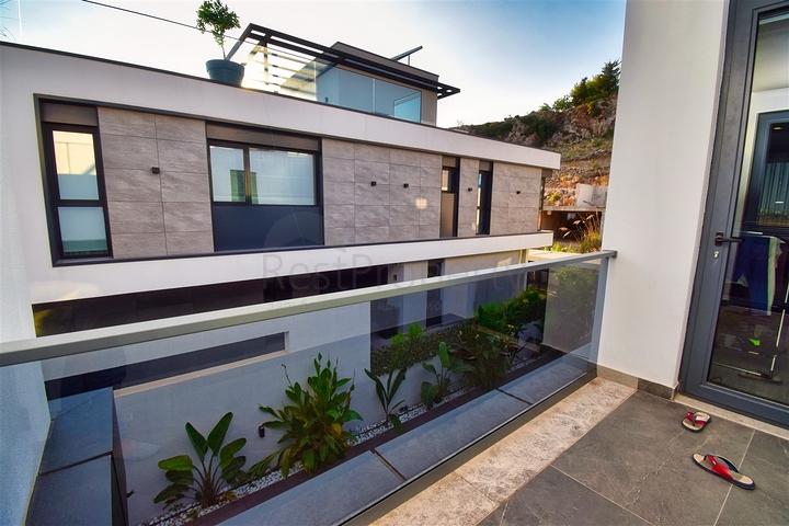 Вилла планировки 4+1 в районе Эрменек - Анталия