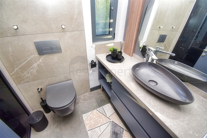 Вилла планировки 4+1 в районе Эрменек - Анталия