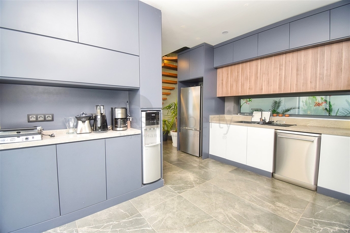 Вилла планировки 4+1 в районе Эрменек - Анталия