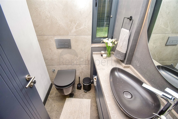 Вилла планировки 4+1 в районе Эрменек - Анталия