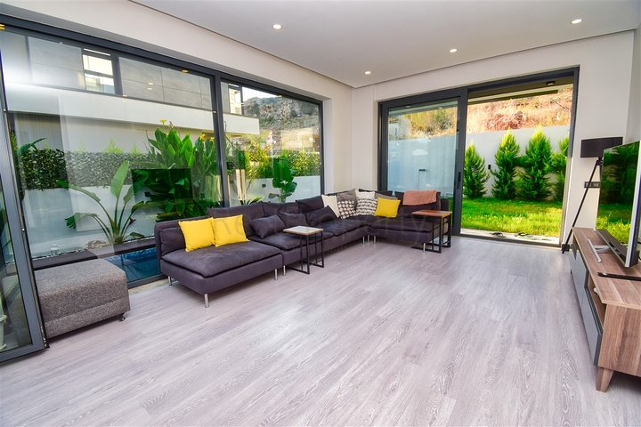 Вилла планировки 4+1 в районе Эрменек - Анталия