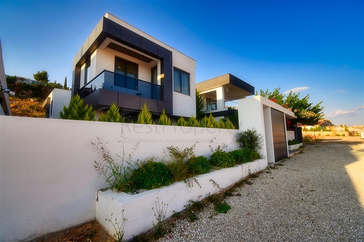 Вилла планировки 4+1 в районе Эрменек - Анталия