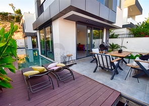 Вилла планировки 4+1 в районе Эрменек - Анталия