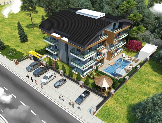 Квартира планировки 1+1 в районе Белек - Анталия 