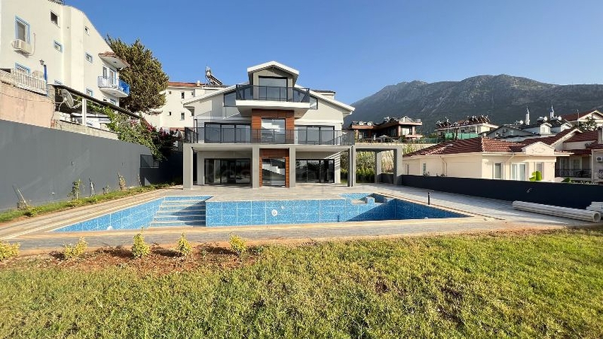 Вилла планировки 4+1 в районе Фетхие - Анталия