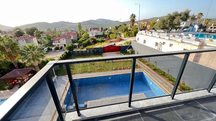 Вилла планировки 4+1 в районе Фетхие - Анталия