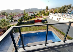 Вилла планировки 4+1 в районе Фетхие - Анталия