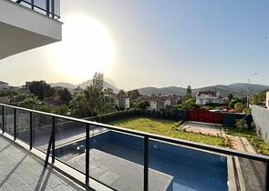 Вилла планировки 4+1 в районе Фетхие - Анталия