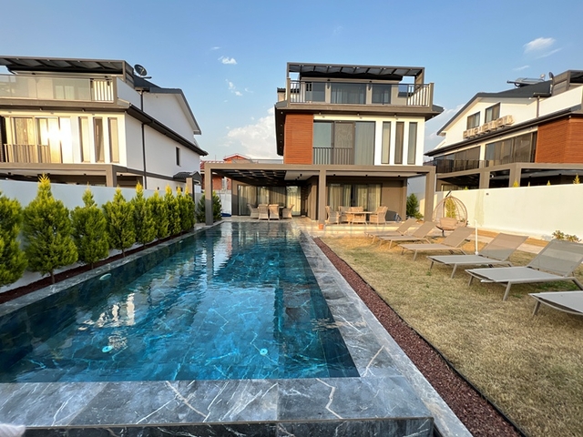 Вилла планировки 3+1 в районе Фетхие - Анталия