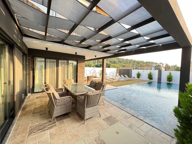 Вилла планировки 3+1 в районе Фетхие - Анталия