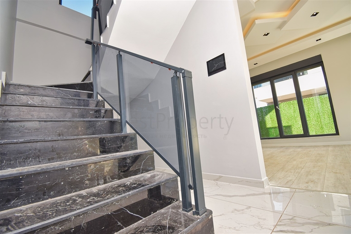 Вилла планировки 4+1 в районе Кепез - Анталия