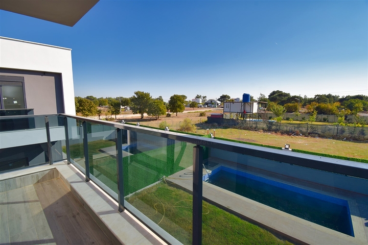 Вилла планировки 4+1 в районе Кепез - Анталия