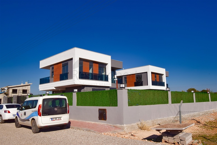 Вилла планировки 4+1 в районе Кепез - Анталия