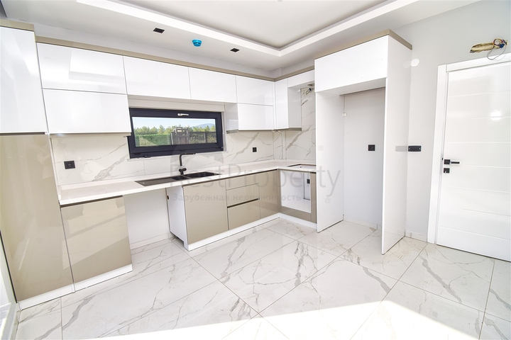 Вилла планировки 4+1 в районе Кепез - Анталия