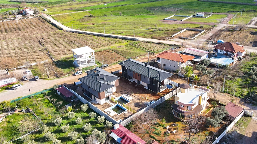 Виллы планировки 4+2 в районе Дошемеалты - Анталия 