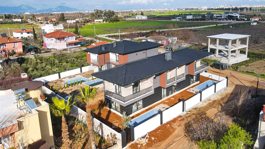 Виллы планировки 4+2 в районе Дошемеалты - Анталия 