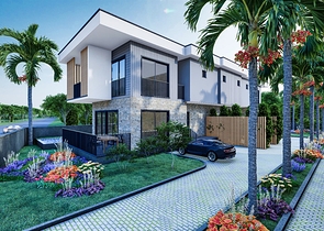 Виллы планировки 4+2 в районе Дошемеалты - Анталия 