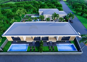 Виллы планировки 4+2 в районе Дошемеалты - Анталия 