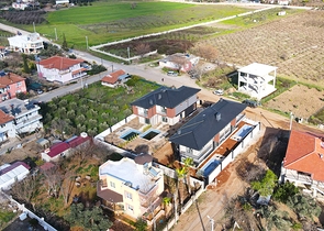 Виллы планировки 4+2 в районе Дошемеалты - Анталия 