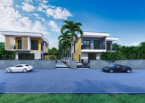 Виллы планировки 4+2 в районе Дошемеалты - Анталия 