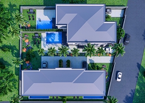 Виллы планировки 4+2 в районе Дошемеалты - Анталия 