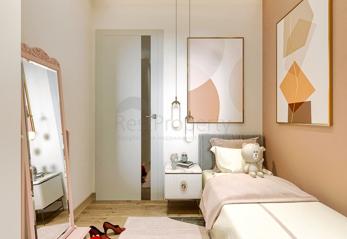 Квартиры планировки 3+1 в районе Кепез - Анталия