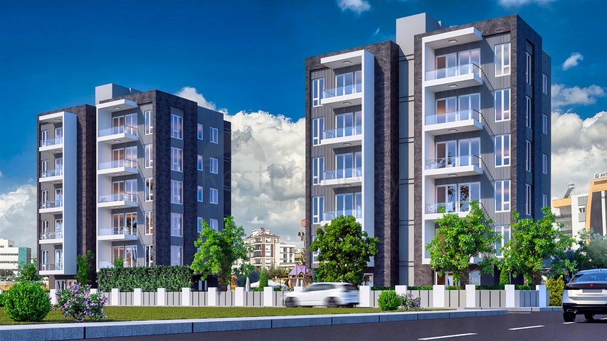 Квартиры планировки 3+1 в районе Кепез - Анталия