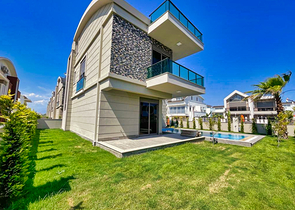 Вилла планировки 4+1 в районе Белек - Анталия 