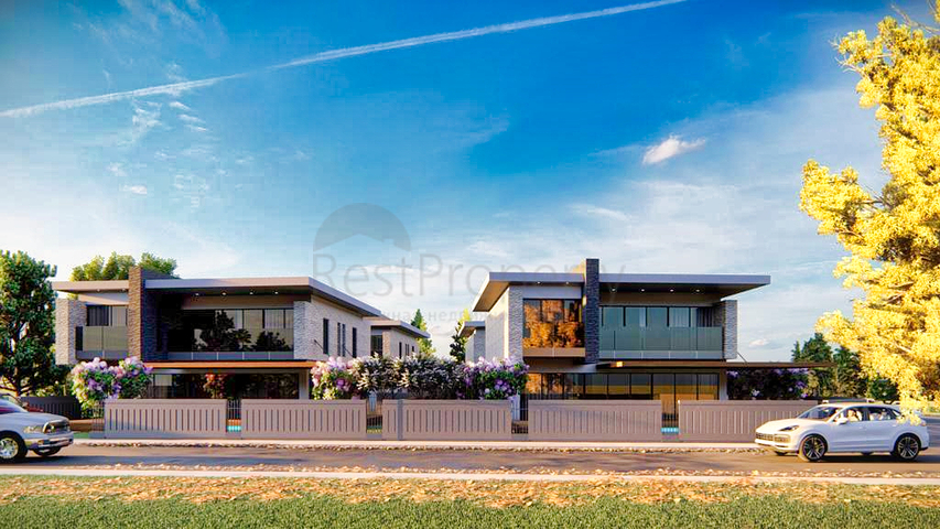 Виллы планировки 4+1 в районе Дошемеалты - Анталия 