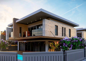 Виллы планировки 4+1 в районе Дошемеалты - Анталия 