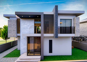 Виллы планировки 4+1 в районе Дошемеалты - Анталия 