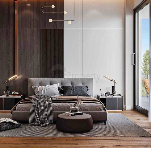 Виллы планировки 4+1 в микрорайоне Моллаюсуф - Анталия 