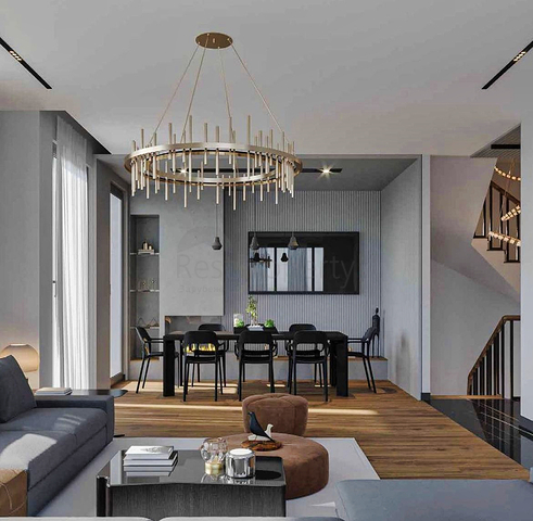 Виллы планировки 4+1 в микрорайоне Моллаюсуф - Анталия 