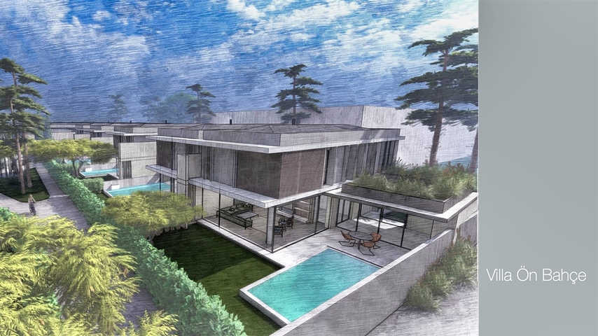 Инвестиционный проект, Виллы в районе Дошемеалты - Анталия