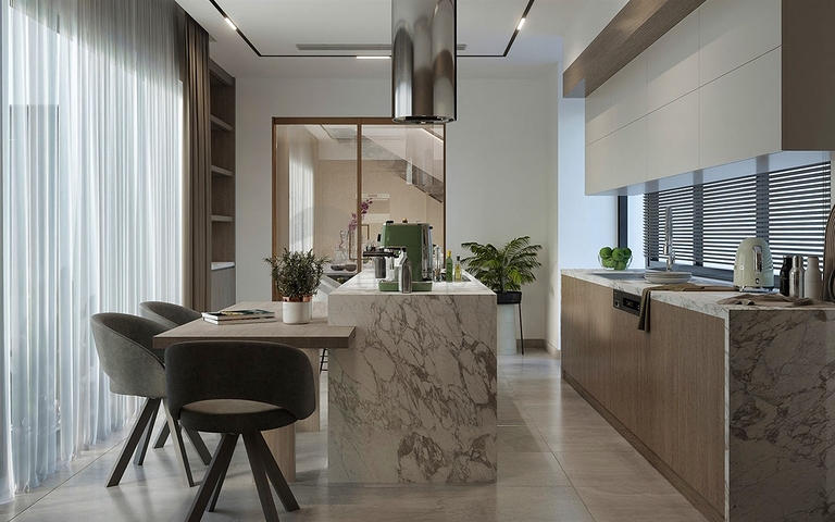 Инвестиционный проект, Виллы в районе Дошемеалты - Анталия