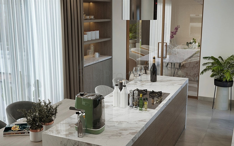 Инвестиционный проект, Виллы в районе Дошемеалты - Анталия