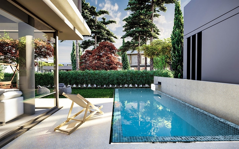 Инвестиционный проект, Виллы в районе Дошемеалты - Анталия