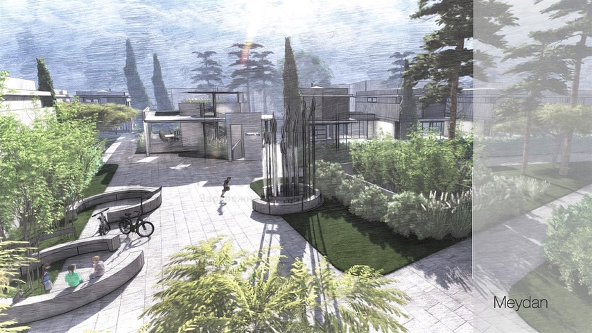 Инвестиционный проект, Виллы в районе Дошемеалты - Анталия