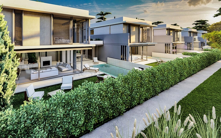 Инвестиционный проект, Виллы в районе Дошемеалты - Анталия