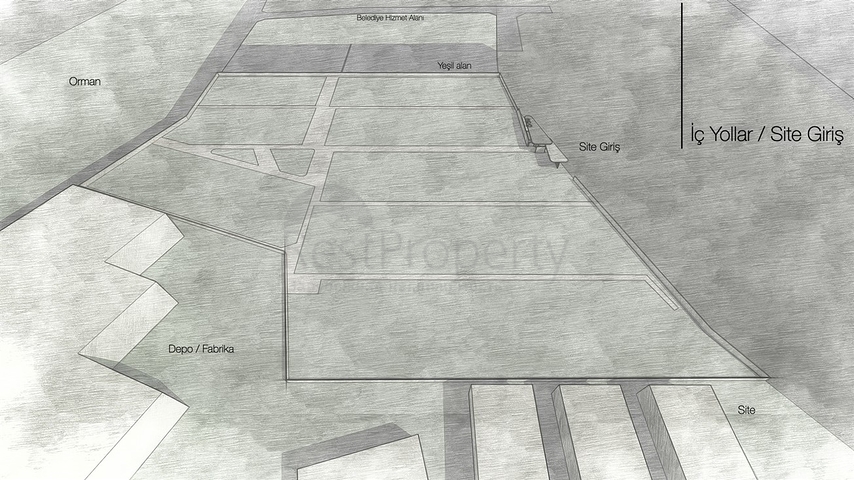 Инвестиционный проект, Виллы в районе Дошемеалты - Анталия