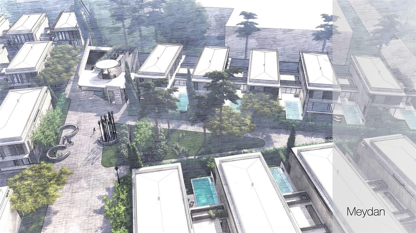 Инвестиционный проект, Виллы в районе Дошемеалты - Анталия