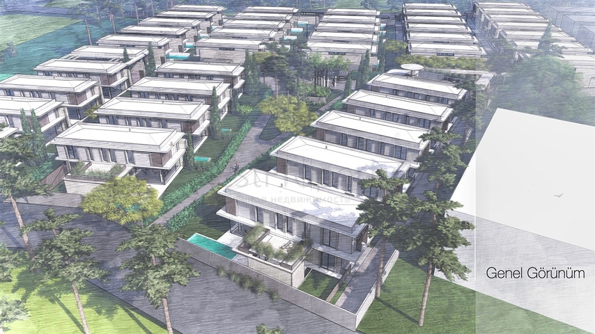 Инвестиционный проект, Виллы в районе Дошемеалты - Анталия