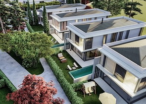 Инвестиционный проект, Виллы в районе Дошемеалты - Анталия